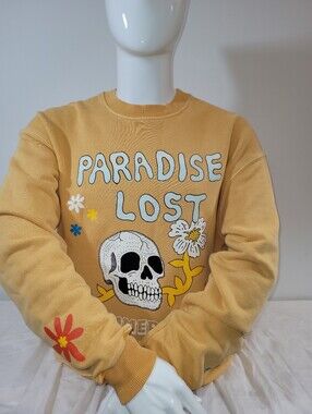 Alchemist Paradise Paradise Yellow Sweatshirt Authentic  Medium Original $375